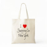I Love Shopping In New York Bag