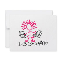 I love shopping invitations by msbang I love shopping invitations