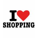 I love shopping t-shirts
