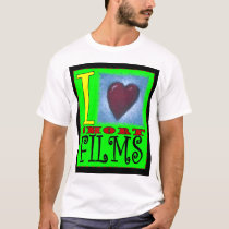 I Love Short Films t-shirts by angeladepriest I Love Short Films t-shirts