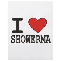 I Love Showerma Custom Flyer