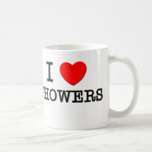 I Love Showers Mug