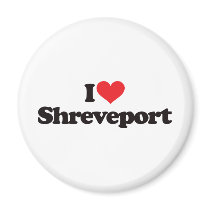 I Love Shreveport magnets