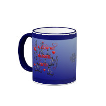 I Love Siamese Cats  Mug mugs