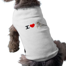 I love Siberian Tigers pet clothing by jcsaintpo I love Siberian Tigers pet clothing