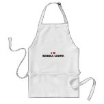 I Love Sierra Leone aprons