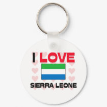 I Love Sierra Leone keychains by tshirtshirts I Love Sierra Leone keychains
