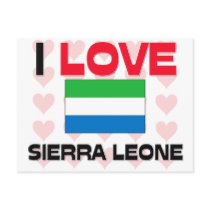 I Love Sierra Leone postcards
