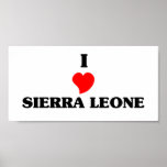I Love Sierra Leone Poster
