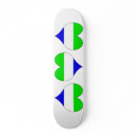 I Love Sierra Leone Skate Board