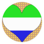 I Love Sierra Leone Sticker