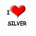 I Love Silver t-shirts
