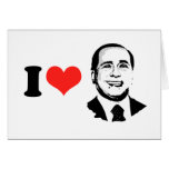 I Love Silvio Berlusconi Cards