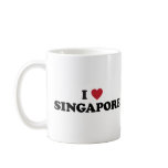 I Love Singapore mugs