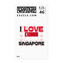 I Love Singapore postage