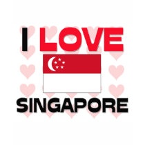 I Love Singapore t-shirts