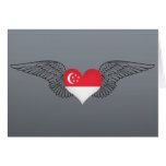 I Love Singapore -wings Cards