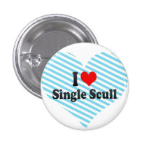 I love Single Scull Button