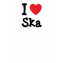 I love Ska heart custom personalized t-shirts by funnycustomtshirts I love Ska heart custom personalized t-shirts