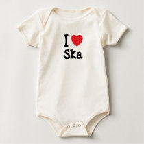 I love Ska heart custom personalized t-shirts by funnycustomtshirts I love Ska heart custom personalized t-shirts