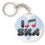 I Love Ska keychains