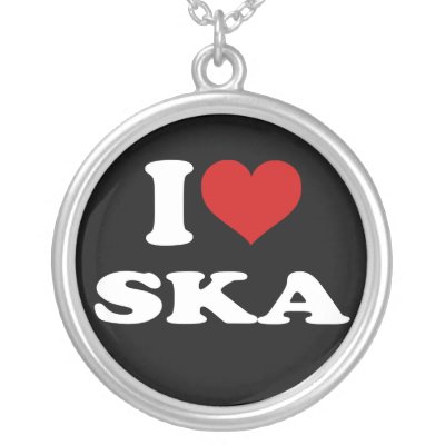 I Love Ska necklaces