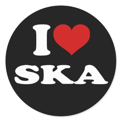 I Love Ska stickers