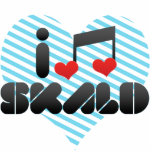 I Love Skald Cut Out