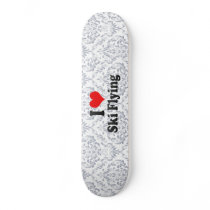 I love Ski Flying Skate Deck