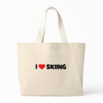 I Love Skiing bags by weeteeshirts I Love Skiing bags