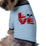 I love skull print pet tee