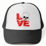 I love skull print hats