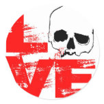 I love skull print sticker