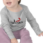 I Love Skunks t-shirts