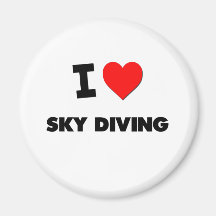 I love Sky Diving Magnets