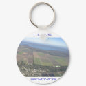 I Love Skydiving Keyring keychains by La_Skydiving I Love Skydiving Keyring keychains