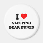 I Love Sleeping Bear Dunes Michigan Refrigerator Magnets