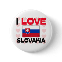 I Love Slovakia buttons by tshirtshirts I Love Slovakia buttons