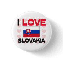I Love Slovakia buttons by tshirtshirts I Love Slovakia buttons