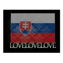 I love Slovakia Cool Post Cards