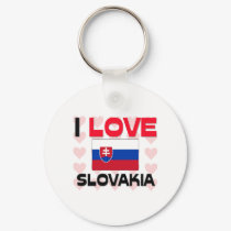 I Love Slovakia keychains by tshirtshirts I Love Slovakia keychains