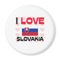 I Love Slovakia magnets