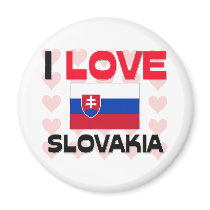 I Love Slovakia magnets