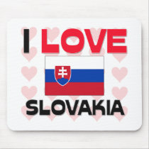 I Love Slovakia mousepads by tshirtshirts I Love Slovakia mousepads