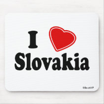 I Love Slovakia mousepads by Rep_Yo_City I Love Slovakia mousepads