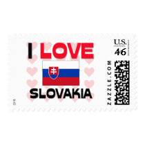 I Love Slovakia postage by tshirtshirts I Love Slovakia postage