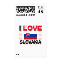 I Love Slovakia postage by tshirtshirts I Love Slovakia postage