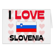 I Love Slovenia cards