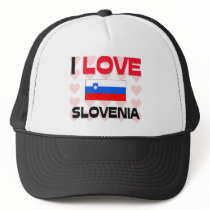 I Love Slovenia hats by tshirtshirts I Love Slovenia hats