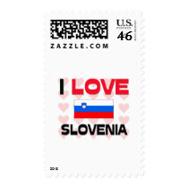I Love Slovenia Postage